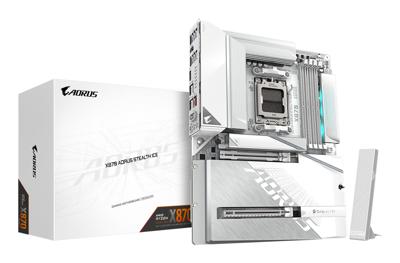 Moederbord AMD GIGABYTE X870 AORUS STEALTH ICE Moederbord AMD GIGABYTE X870 AORUS STEALTH ICE