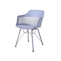 Stoel DKD Home Decor Lichtgrijs 56 x 53 x 81 cm - thumbnail