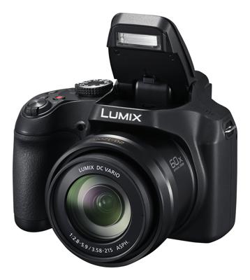 Lumix DC-FZ82 - Digitale camera - compact - 18.1 MP - 4K / 30 beelden per seconde - 60x optische zoom - Wi-Fi