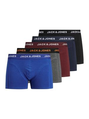 Jack & Jones Boxershorts JACBLACK FRIDAY Trunks 5-pack Zwart / Navy / Port Royal-S