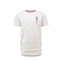 Vingino T-shirt Helfit met stippen wit/multicolor - thumbnail