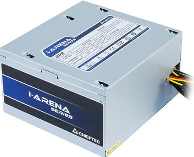 Chieftec GPB-500S power supply unit 500 W 20+4 pin ATX PS/2 Zilver