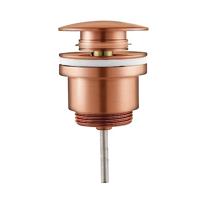 Clickwaste Aqua Splash Colorato Met 5/4 Overloop Geborsteld Koper Aqua Splash - thumbnail