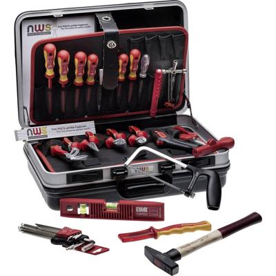 NWS 321K-24 Electricien Gereedschapskoffer (gevuld) 24-delig (l x b x h) 470 x 360 x 180 mm