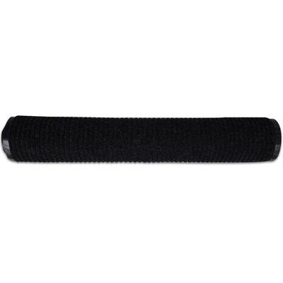 Deurmat PVC 150 x 90 cm (zwart) - thumbnail