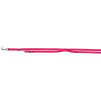 TRIXIE HONDENRIEM PREMIUM VERSTELBAAR NYLON FUCHSIA 200X1,5 CM - thumbnail