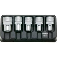 HAZET Dopsleutel 900-E/5 - 1/2 inch (12,5 mm) vierkant hol - Buiten-TORX®-profiel - 5-delig - E10 - E18 - thumbnail
