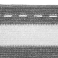 Balkon Privacy Scherm Grijs-Wit afm. 1x10m - thumbnail