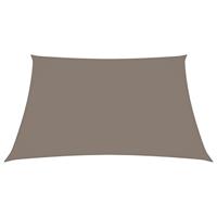 Zonnescherm vierkant 7x7 m oxford stof taupe - thumbnail