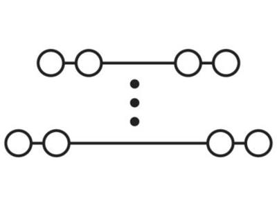 Phoenix Contact 3270231 Rangeerverdeler 8.3 mm Spanveer Grijs 10 stuk(s)