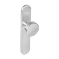 Intersteel Knop op blind langschild - RVS - thumbnail