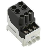 Weidmüller 2814490000 Verdeelblok Schroeven Zwart 3 stuk(s) - thumbnail