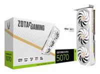 Zotac Nvidia GeForce RTX 5070 Videokaart GAMING RTX5070 AMP 12GB WHITE 12 GB GDDR7-RAM HDMI 2.1, DisplayPort 2.1 - thumbnail