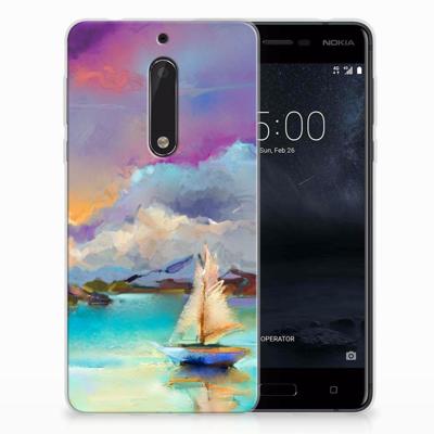 Smartphone hoesje Nokia 5 Boat