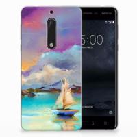 Smartphone hoesje Nokia 5 Boat - thumbnail