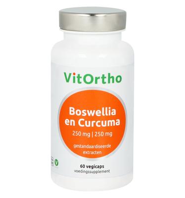 VitOrtho Boswellia 250mg en curcuma 250mg 60 Capsules