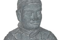 Decoratieve figuren Home ESPRIT Lichtgrijs Orientaals Strijder 39 x 35 x 78 cm 33 x 34 x 76 cm - thumbnail