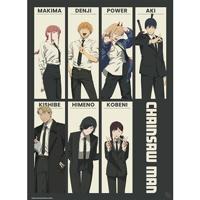 Poster Chainsaw Man - Devil Hunters 38x52cm - thumbnail