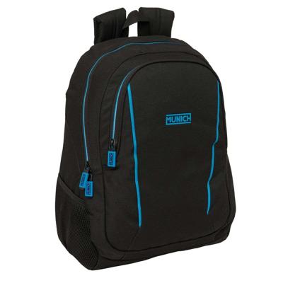 Schoolrugzak Munich Road Blauw Zwart 32 x 44 x 16 cm Schoolrugzak Munich Road Blauw Zwart 32 x 44 x 16 cm