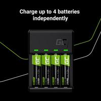Green Cell VitalCharger Batterijlader NiMH AAA (potlood), AA (penlite) - thumbnail