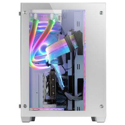 ATX Semi-toren BehuizingMars Gaming MCV3W Wit RGB