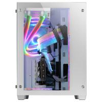 ATX Semi-toren BehuizingMars Gaming MCV3 PREMIUM XXL RGB Wit - thumbnail