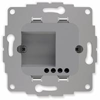 2USB 2U-449450 1-voudig Inbouwstuk IP20 Lichtgrijs - thumbnail