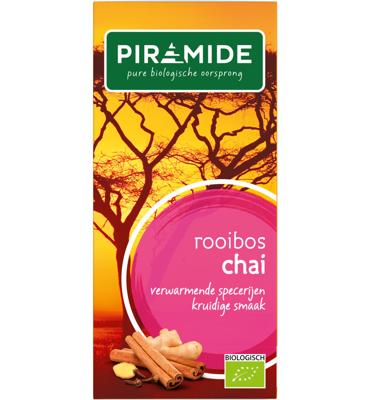 Piramide Chai rooibos thee bio (20 st)