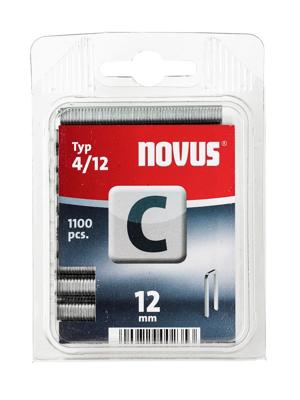 Novus Smalrug nieten C 4/12 | 1000 stuks - 042-0389 042-0800 Novus Smalrug nieten C 4/12 | 1000 stuks - 042-0389 042-0800