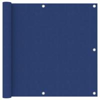 Balkonscherm 90x500 cm oxford stof blauw - thumbnail