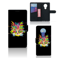 Nokia 5.3 Leuk Hoesje Cat Color - thumbnail