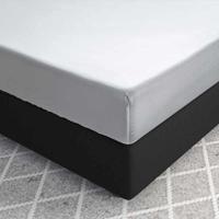 Primaviera Deluxe Satijnen Hoeslaken Wit 180 x 200 - thumbnail