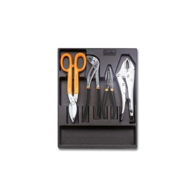 Beta T144 Harde voorgevormde inlegbak met tangen | griptangen en snijgereedschap - 024240144 024240144