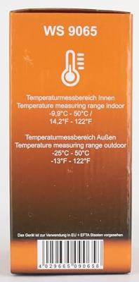 Techno Line WS9065 WS9065 Draadloos weerstation