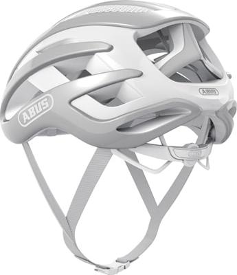 Abus helm airbreaker pure grey m 52-58cm Abus helm airbreaker pure grey m 52-58cm
