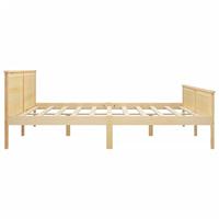 Bedframe massief grenenhout 200x200 cm - thumbnail