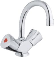 GROHE Costa Trend wastafelkraan met ketting chroom 21102000 - thumbnail