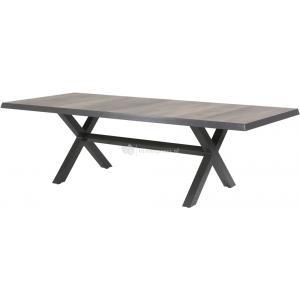 Tuintafel Castilla Negro Kruispoot 243x103 cm Tafel Buiten Tuin Lesli Living Tuintafel Castilla Negro Kruispoot 243x103 cm Tafel Buiten Tuin Lesli Living