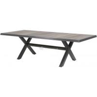 Tuintafel Castilla Negro Kruispoot 243x103 cm Tafel Buiten Tuin Lesli Living - thumbnail
