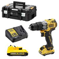 DeWALT DCD706D2 Accu klop-/schroefboormachine 12V XR 2.0Ah in TSTAK - thumbnail