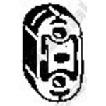 Aanslagrubber, demper 255557