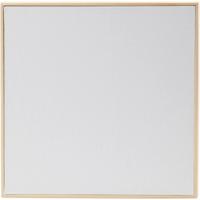 Creativ Company Canvas paneel met lijst, afm 30x30 cm, 280 gr, wit, 10 stuk/ 1 doos - thumbnail