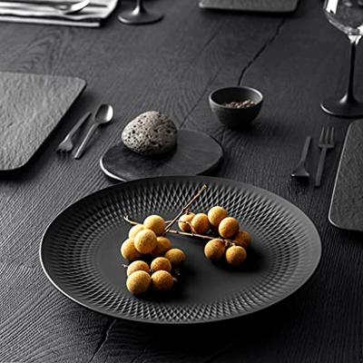 Villeroy & Boch Manufacture Collier Noir Serveerbord 32 cm Villeroy & Boch Manufacture Collier Noir Serveerbord 32 cm
