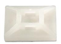 HellermannTyton 151-28459 Bevestigingssokkel Zelfklevend, Schroefbaar 151-28459 4-voudige invoeging, Halogeenvrij, UV-stabiel, Weerbestendig Transparant 100 - thumbnail