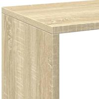 Kamerscherm / boekenkast 69,5x29x137,5 cm hout sonoma eiken - thumbnail