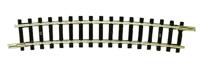 N Fleischmann rails (zonder ballastbed) 22225 Gebogen rails 15 ° 329 mm 12 stuk(s) - thumbnail