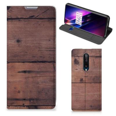 OnePlus 8 Book | Wallet Case | Old Wood