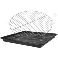 BBQ schoonmaak tray 67x67cm - thumbnail