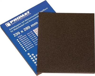 Promat/Tecwerk Schuurpapier | L280xB230mm korreling 240 | voor lak/metaal | SiC - 4000842135 Promat/Tecwerk Schuurpapier | L280xB230mm korreling 240 | voor lak/metaal | SiC - 4000842135