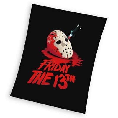 Friday the 13 Fleece plaid 150 x 200 cm Zwart Friday the 13 Fleece plaid 150 x 200 cm Zwart